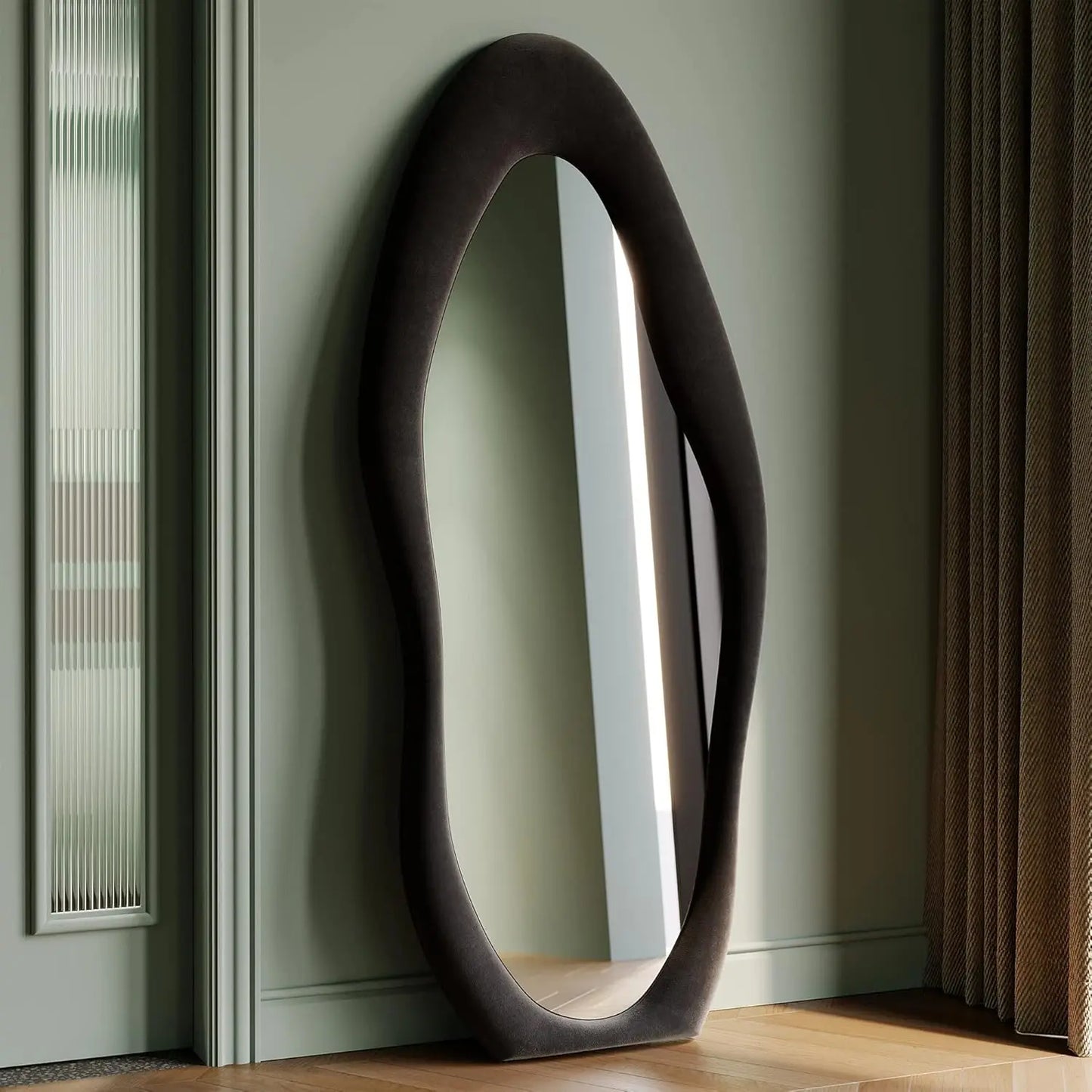 Abstract Portal Wave Mirror