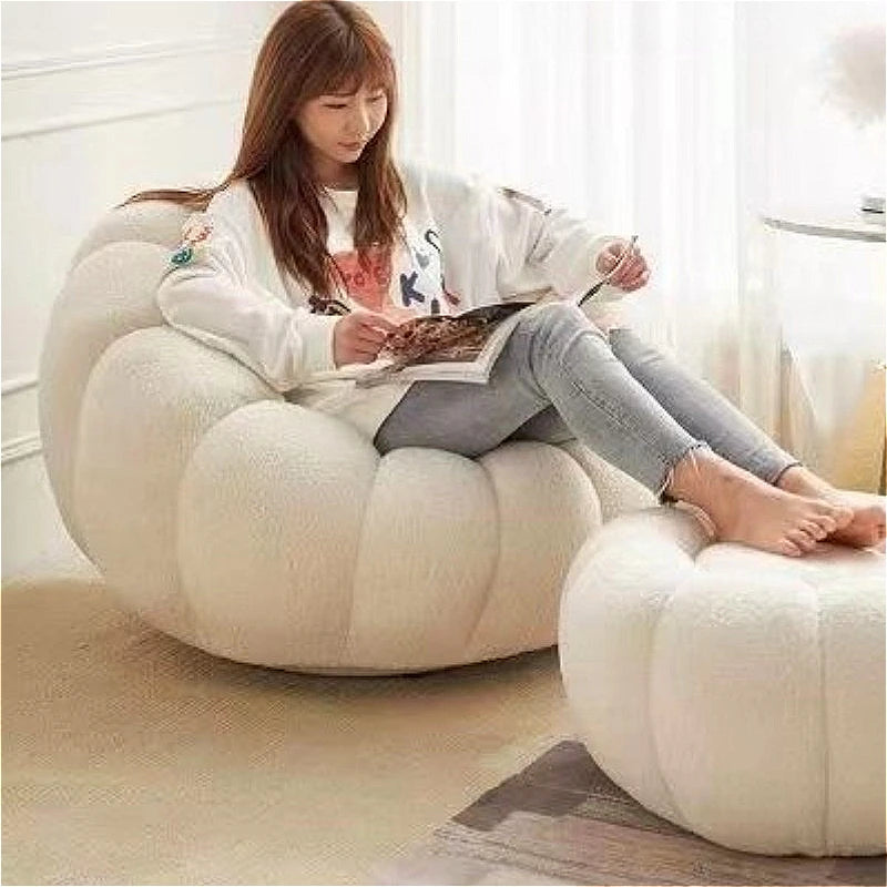 Pumpkin Shape Lazy Sofa