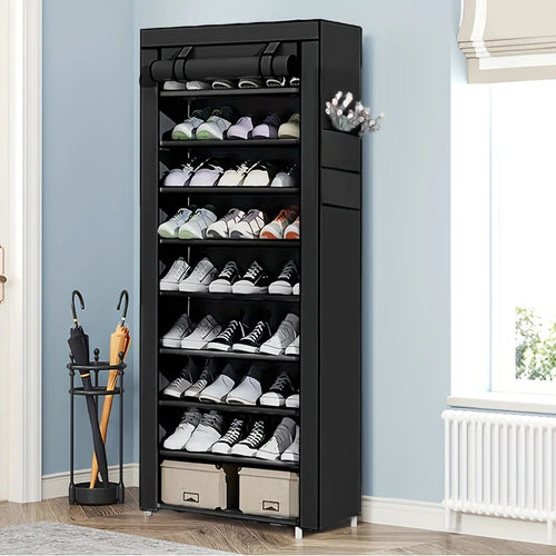 10-Layer Sturdy Shoe Rack
