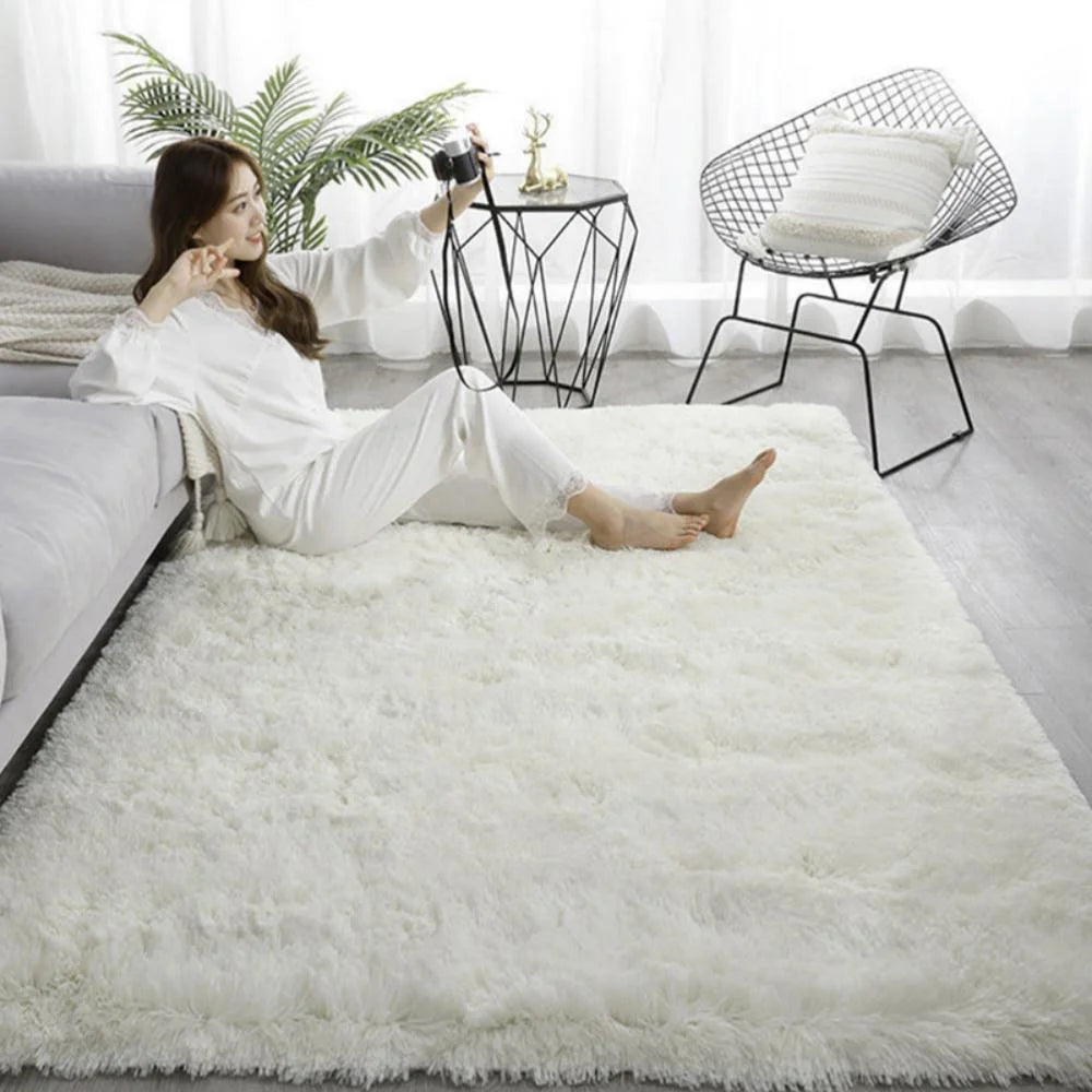 Gradient Silk Plush Carpet