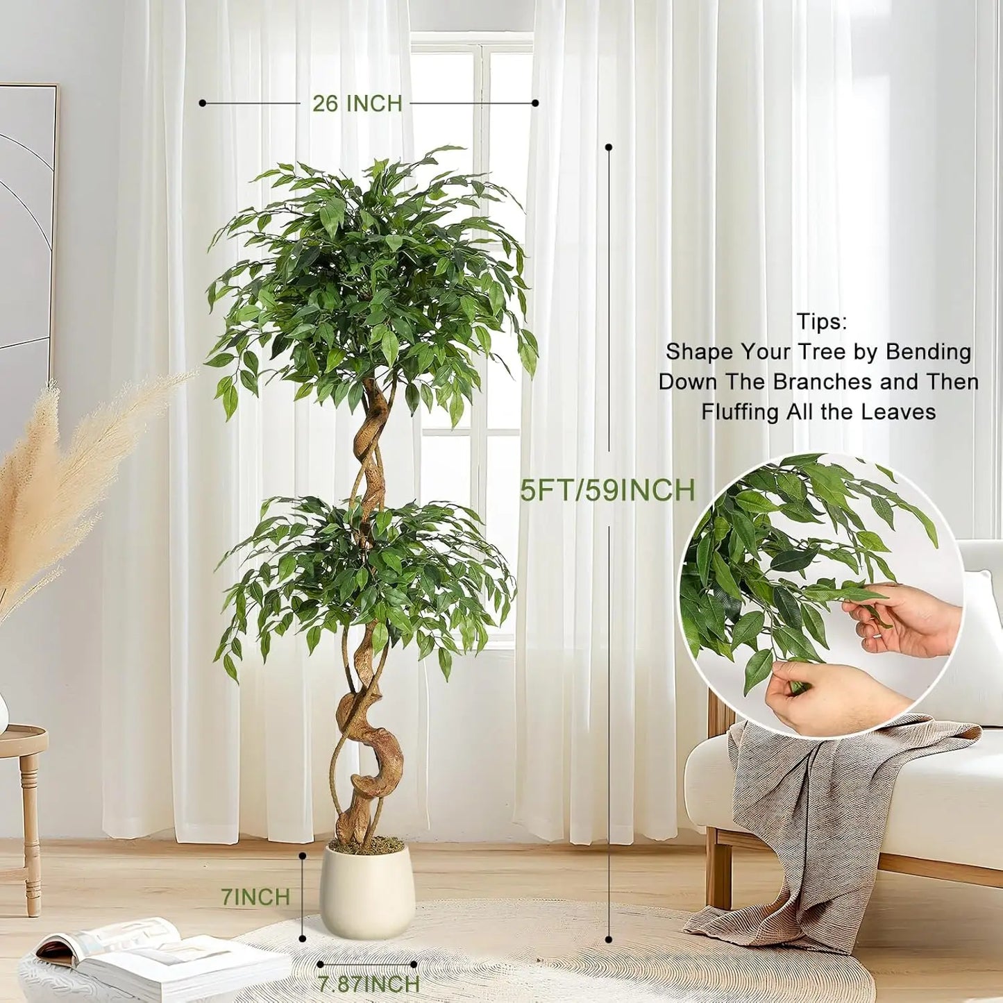 Artificial Ficus Tree