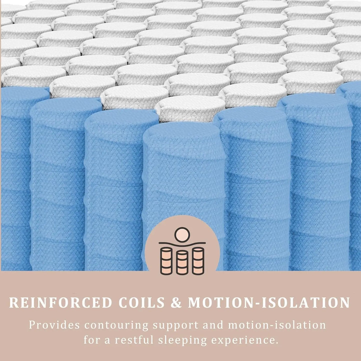 12" Hybrid Gel Memory Foam Mattress