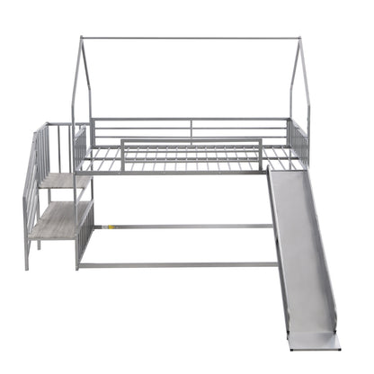 Twin Over Twin Metal Bunk Bed