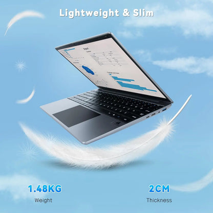 15.6 Inch Laptop Windows 11 Notebook 16G RAM 512GB SSD Quad-Core Intel Celeron N5095 Processors 1080P IPS FHD Laptop Computer