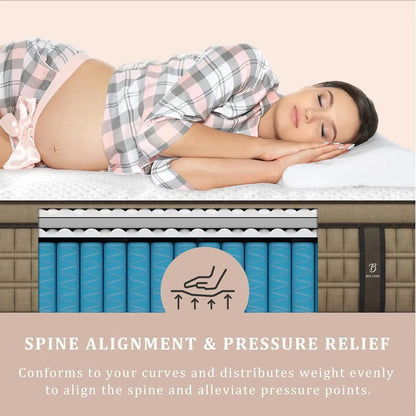 12" Hybrid Gel Memory Foam Mattress