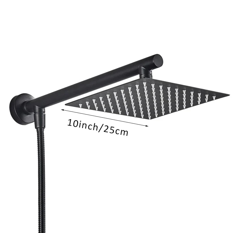 Wall Mount Rainfall Shower Head