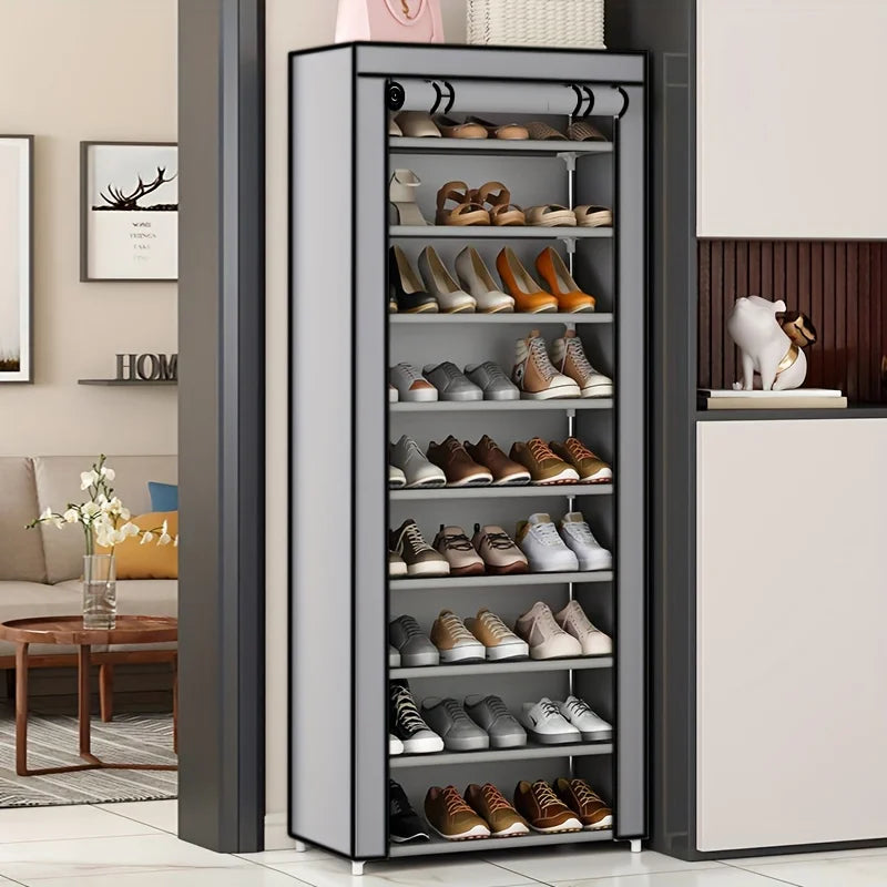 10-Layer Sturdy Shoe Rack