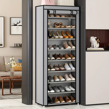 10-Layer Sturdy Shoe Rack
