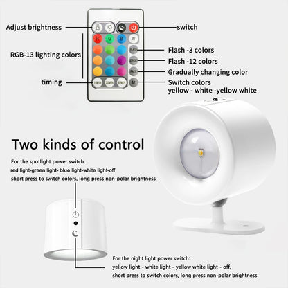 Colorful Touch LED Lamp