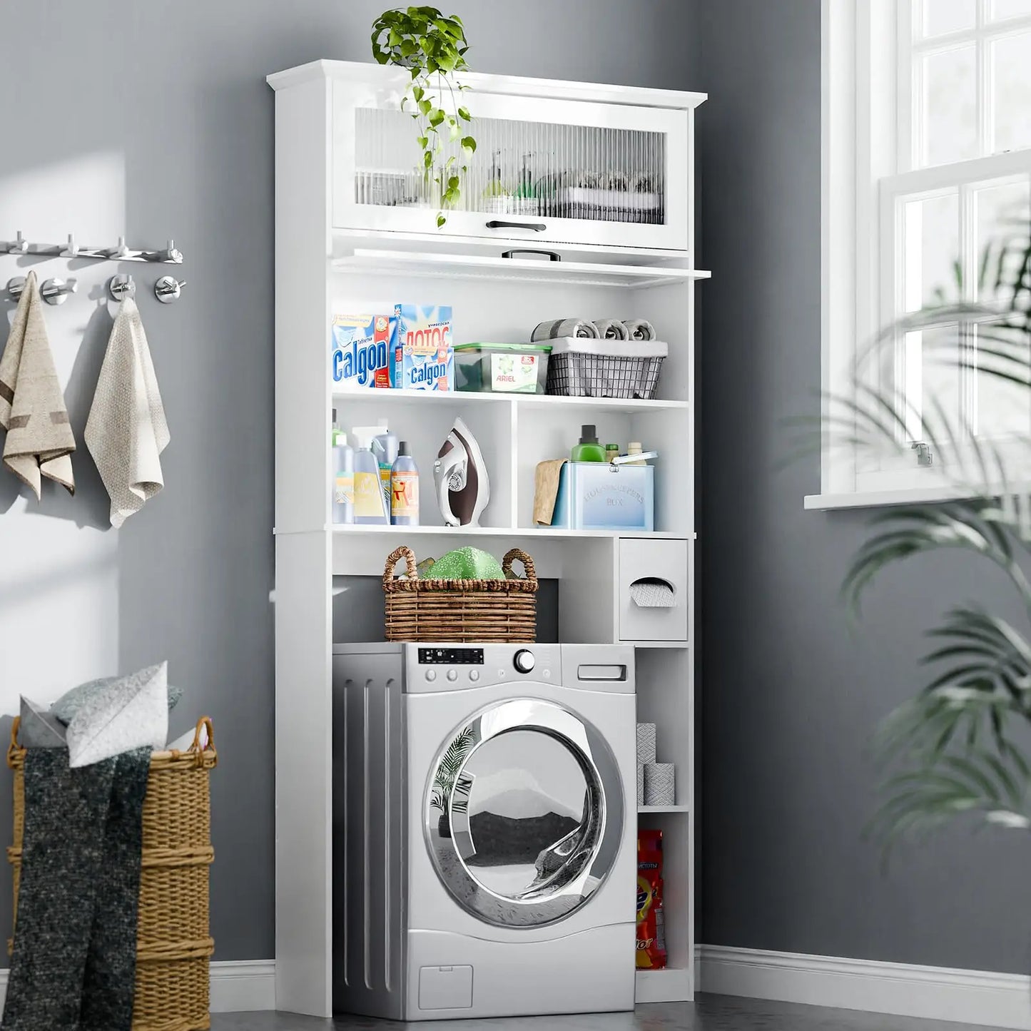 Over the Toilet Bathroom Storage Cabinet
