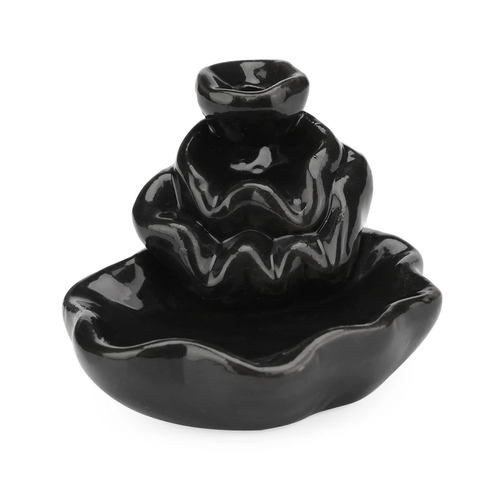 Waterfall Incense Cone Holder Decor
