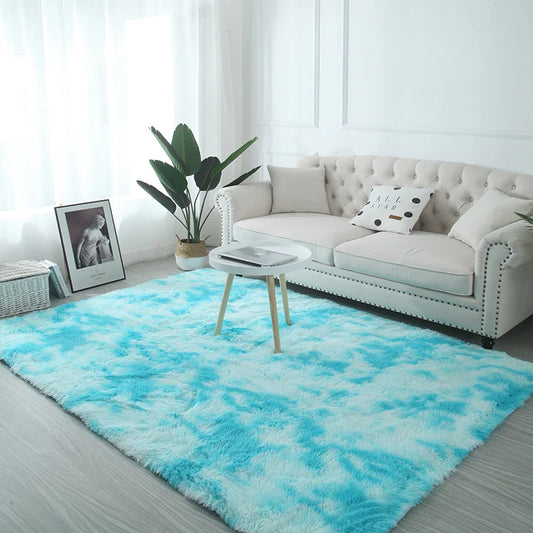 Gradient Silk Plush Carpet