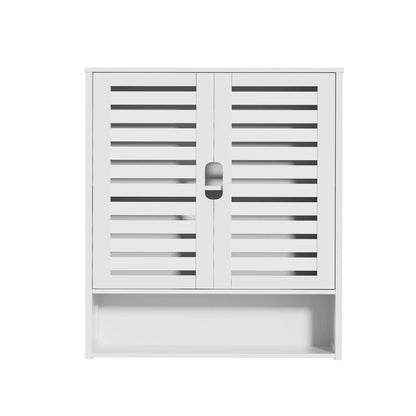 Wall Mounted Bamboo Bathroom Cabinet