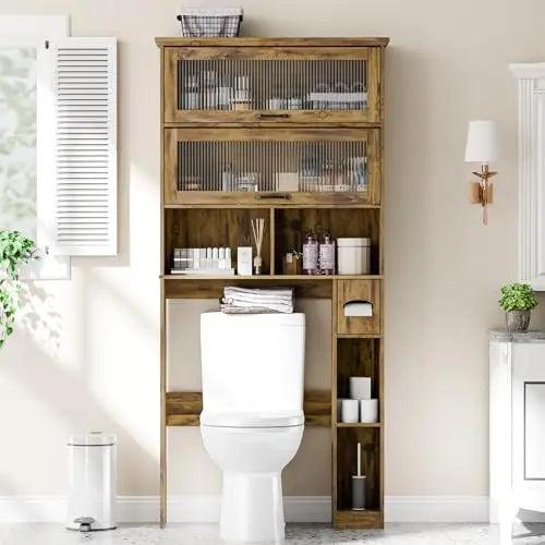 Over the Toilet Bathroom Storage Cabinet