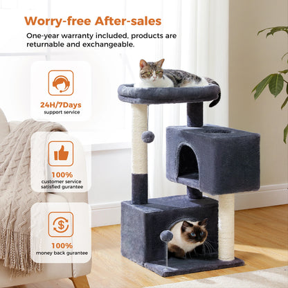 Cat Tower with 2 Big Condos
