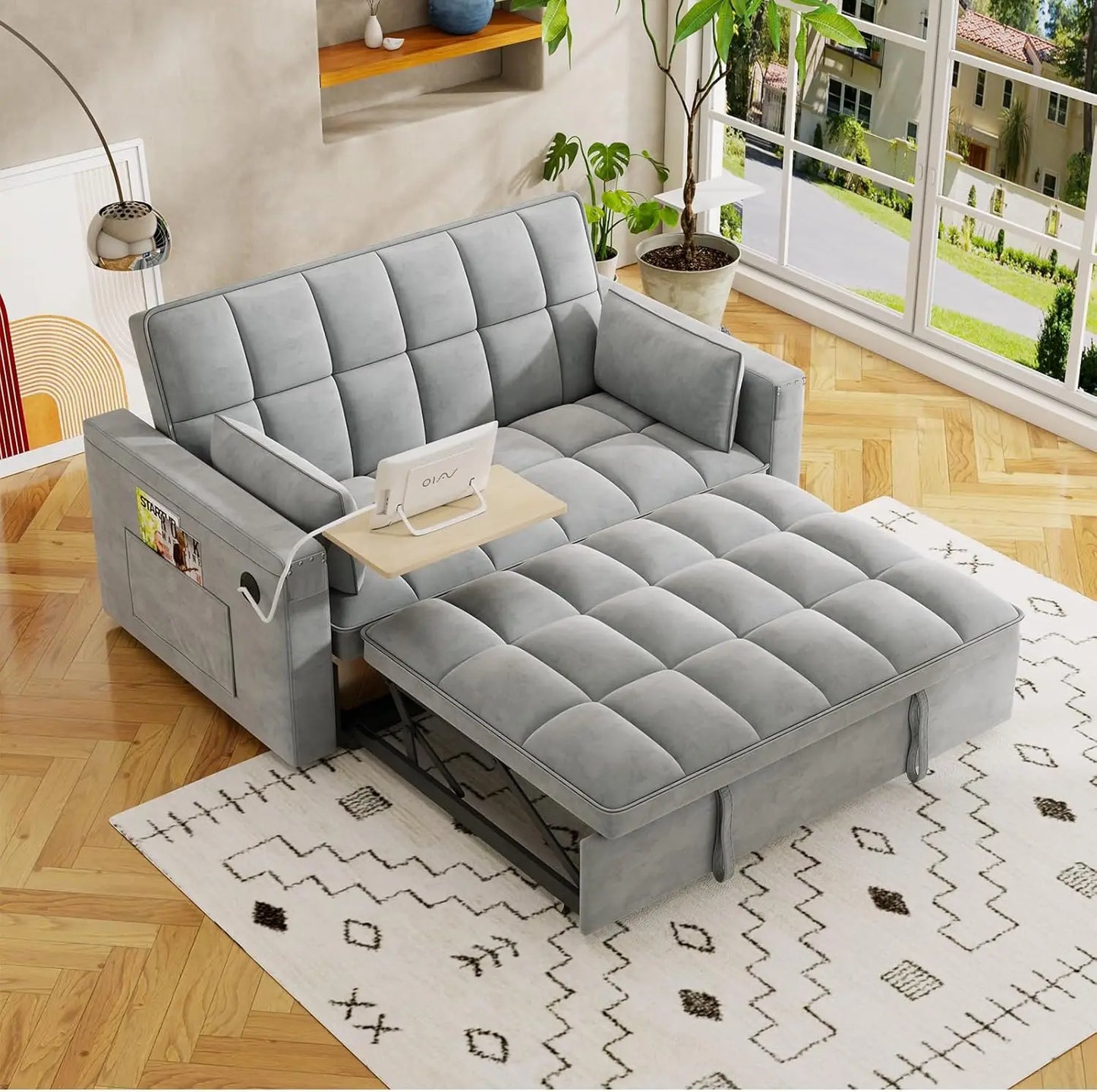 3 in 1 Convertible Sofa Bed
