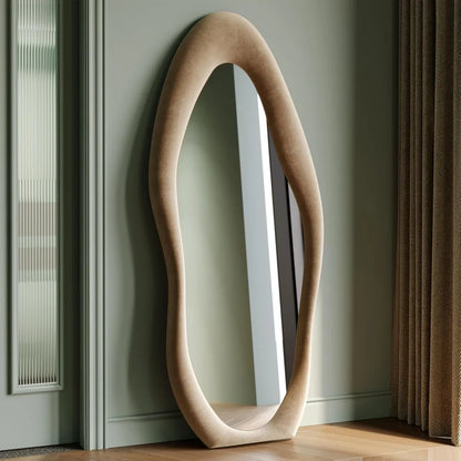Abstract Portal Wave Mirror