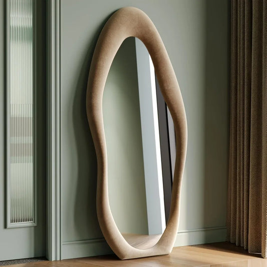 Abstract Portal Wave Mirror