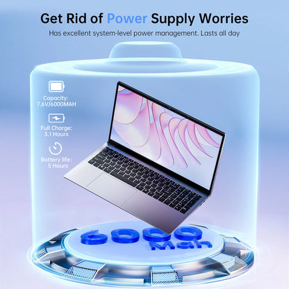 ACEMAGIC 17.3inch Laptop with High Performance Quad Core