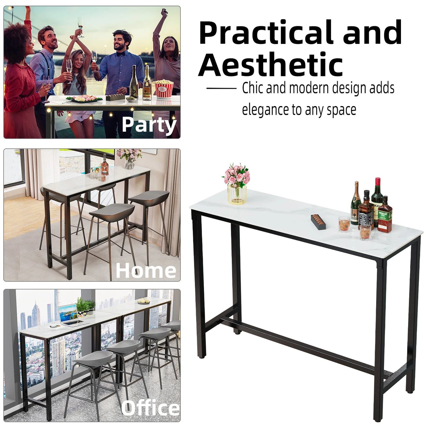 Sintered Stone Bar Table