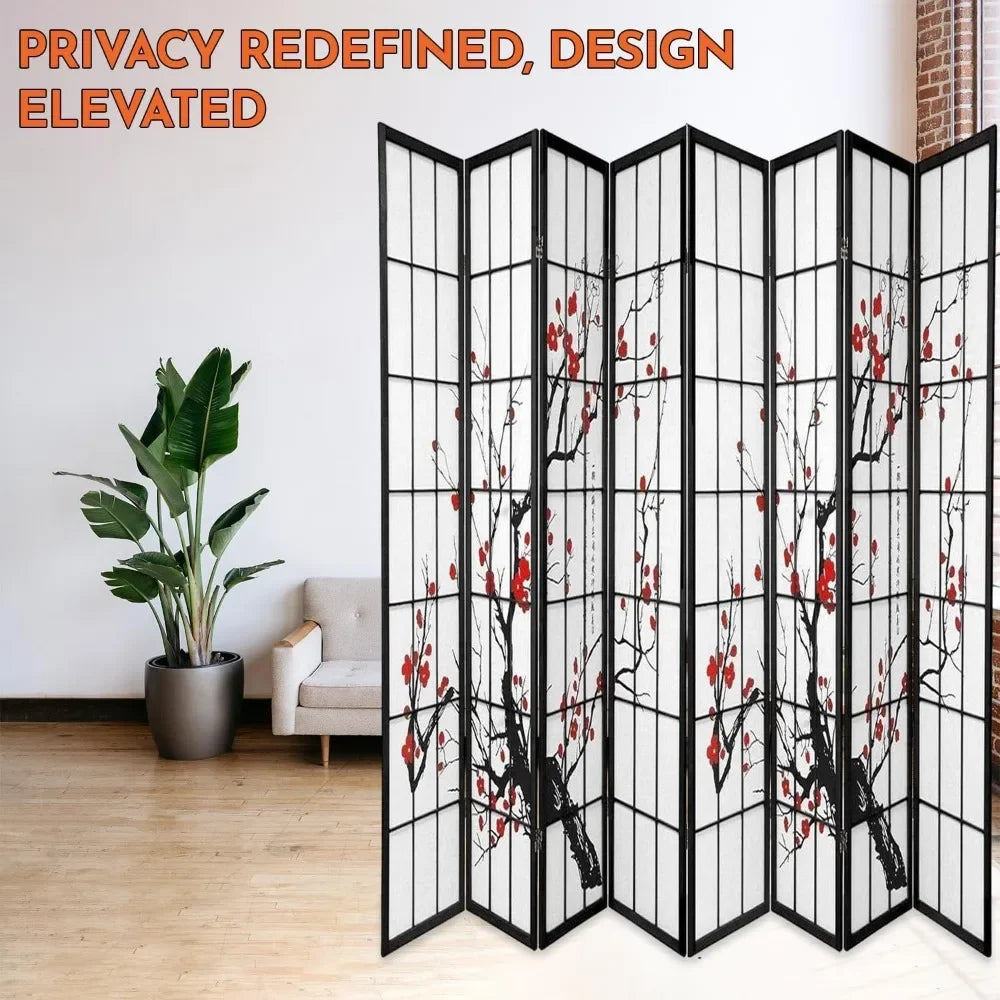 Shoji Style Blossom Screen