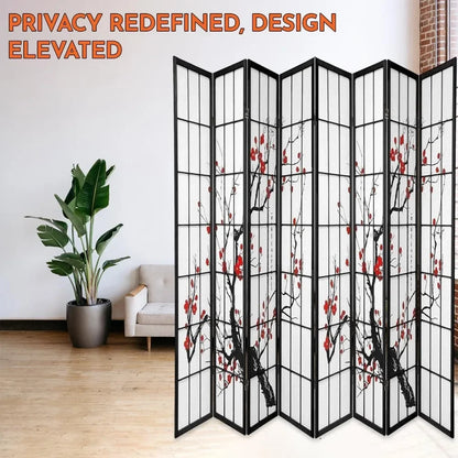 Shoji Style Blossom Screen