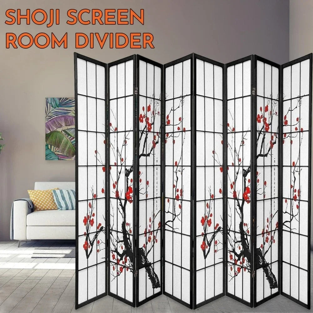 Shoji Style Blossom Screen