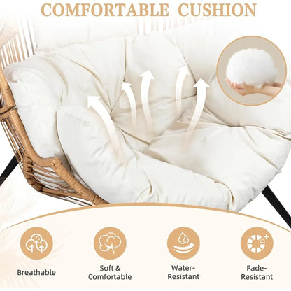 PE Rattan Egg Chair