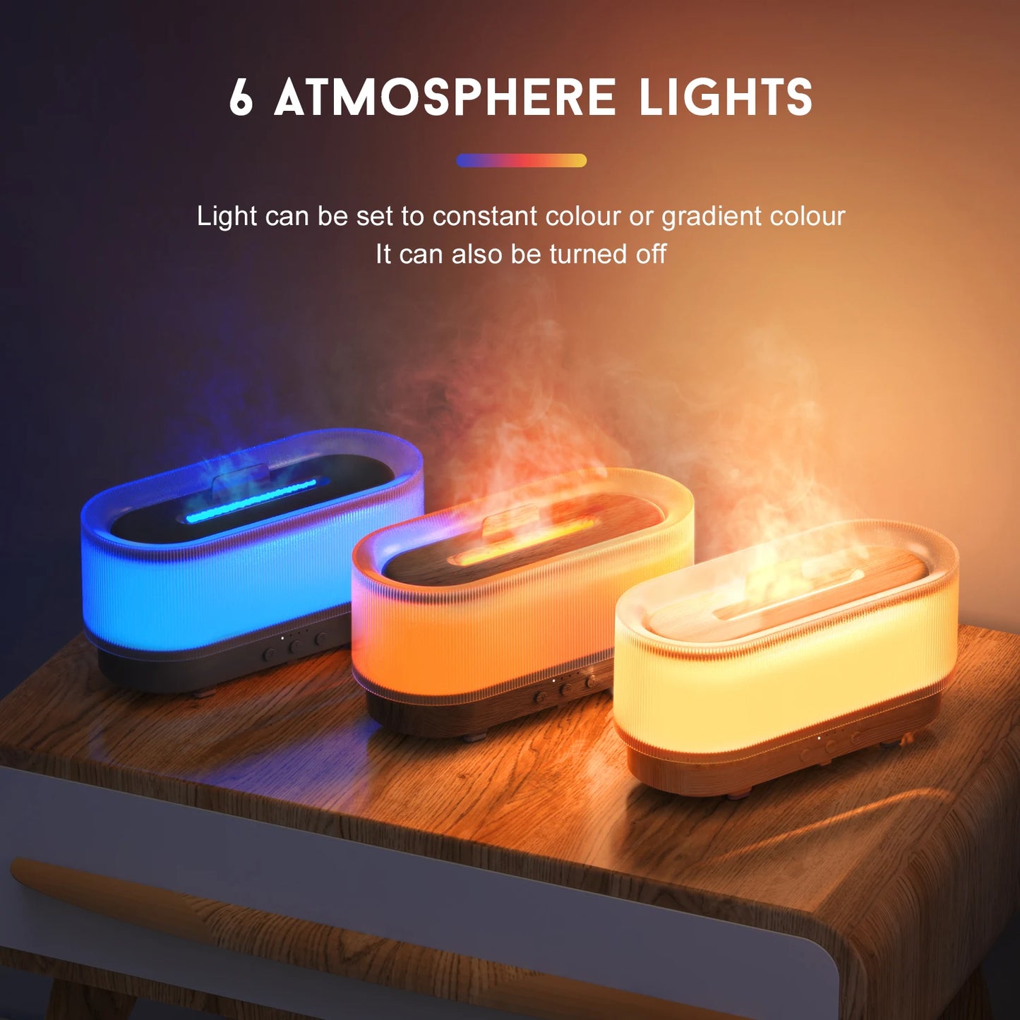 Automatic Fragrance Diffuser With LED Light