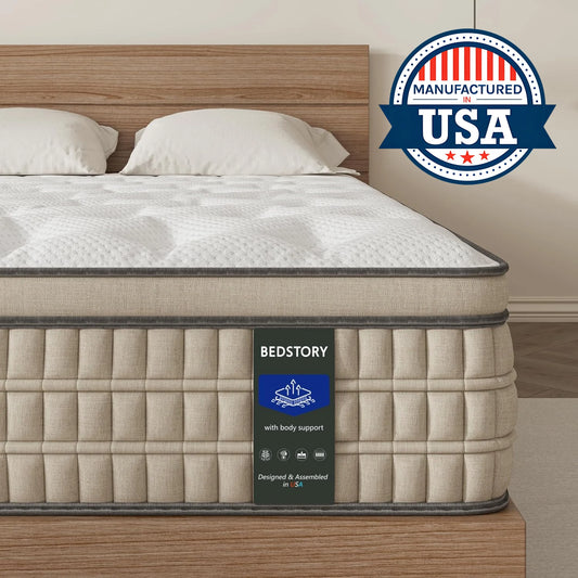 12" Hybrid Gel Memory Foam Mattress