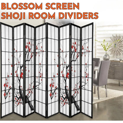 Shoji Style Blossom Screen
