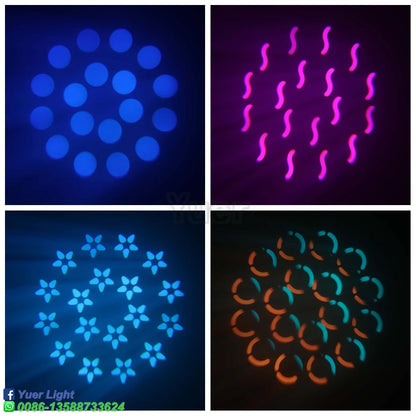 2pcs 200W Disco LED Lights