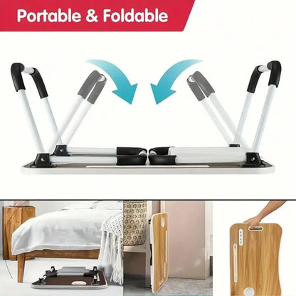 Portable Laptop Desk with Cup Holder