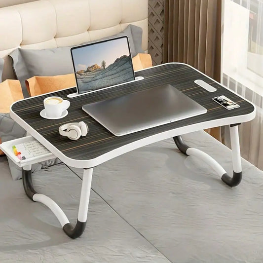 Portable Laptop Desk with Cup Holder