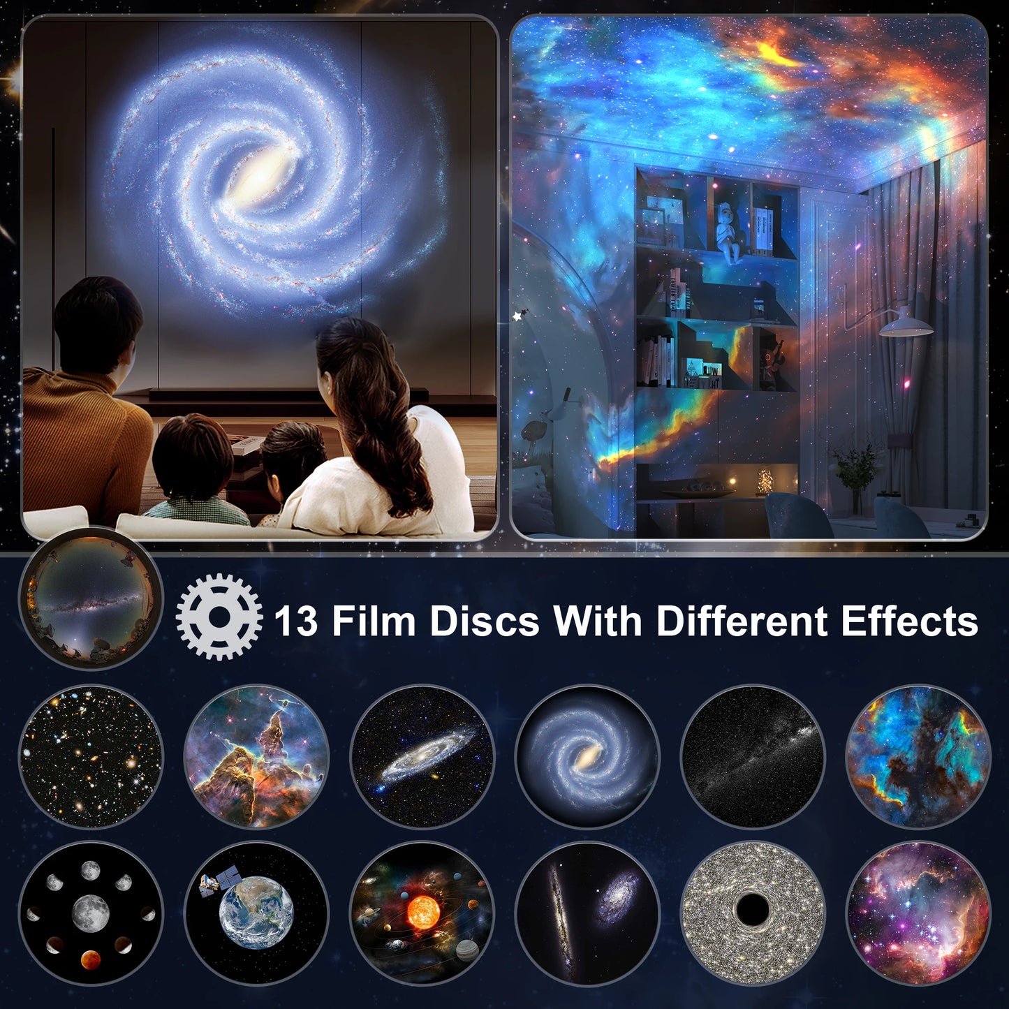 Planetarium Star Galaxy Projector