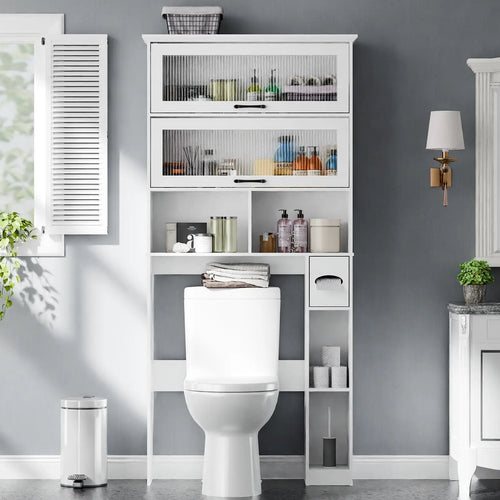 Over the Toilet Bathroom Storage Cabinet