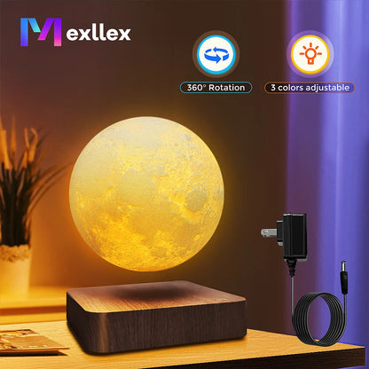 Magnetic Floating Moon Lamp