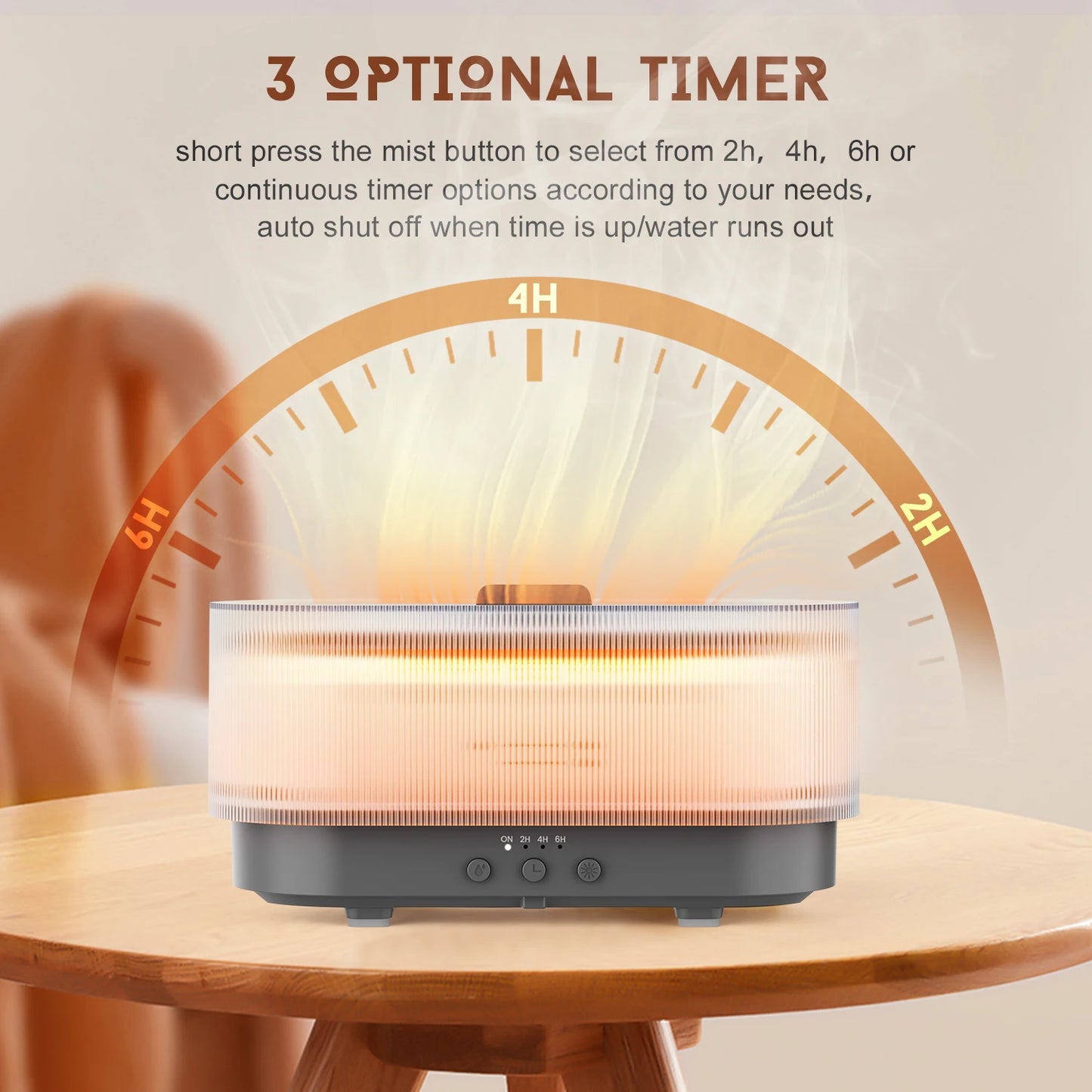 Automatic Fragrance Diffuser With LED Light