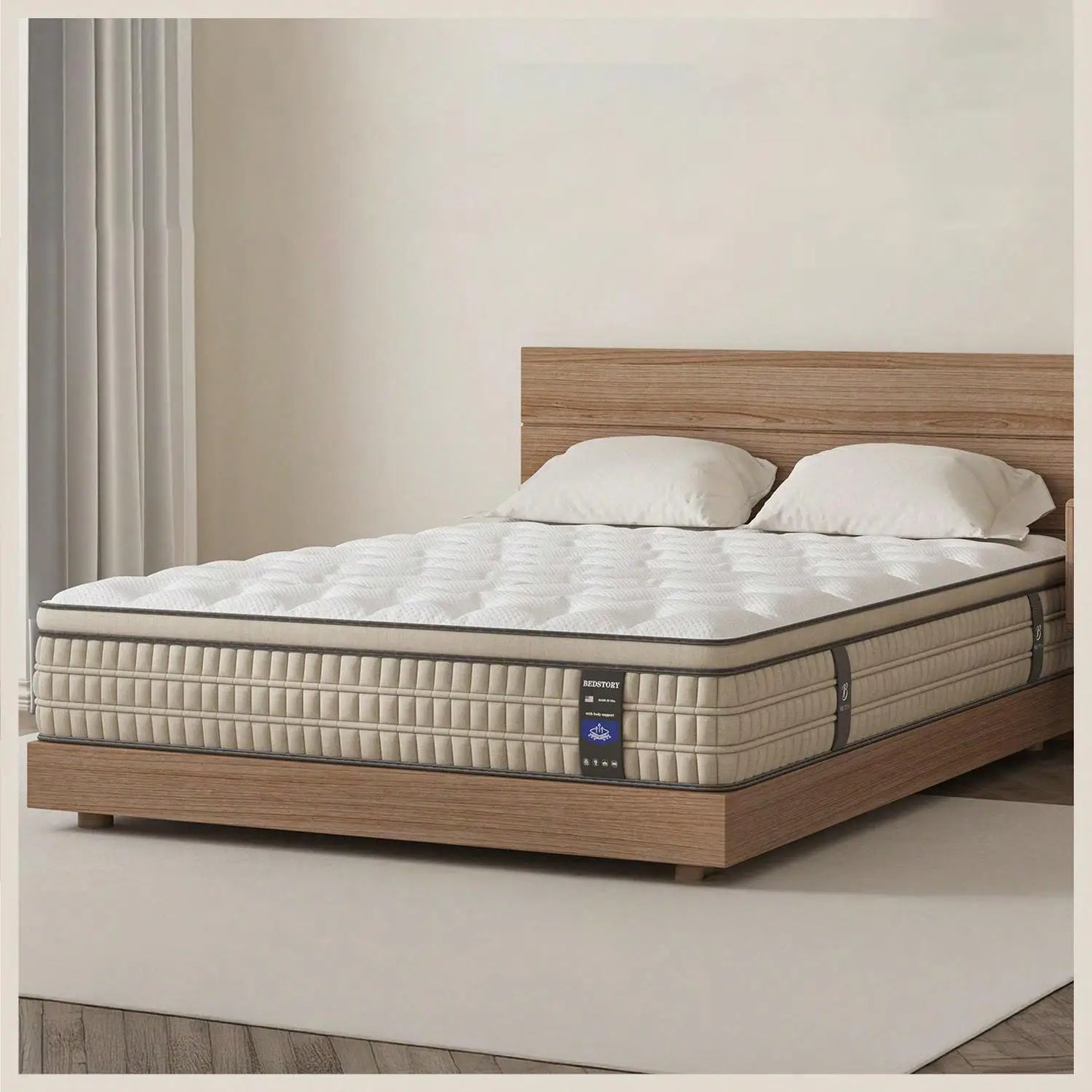 12" Hybrid Gel Memory Foam Mattress