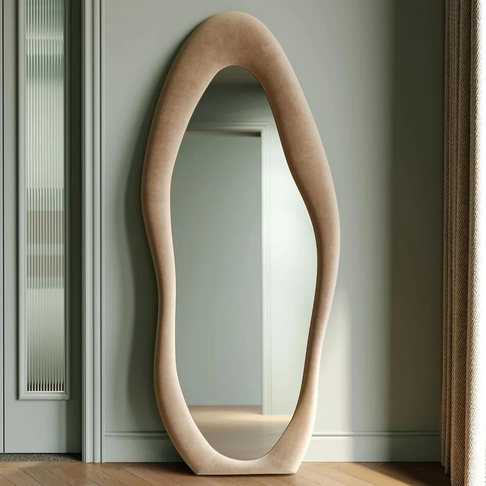 Abstract Portal Wave Mirror