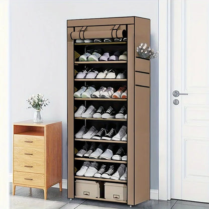 10-Layer Sturdy Shoe Rack