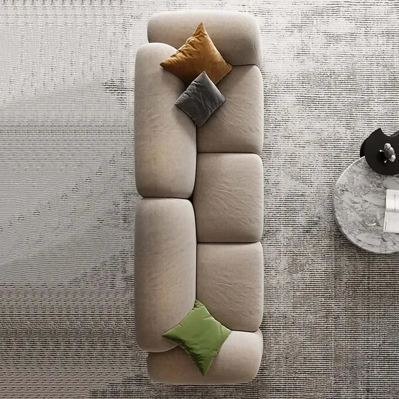 Luxury Minimalist Sectional Puff Sofa