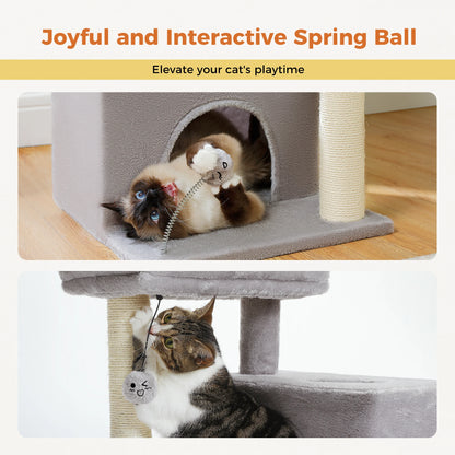 Cat Tower with 2 Big Condos