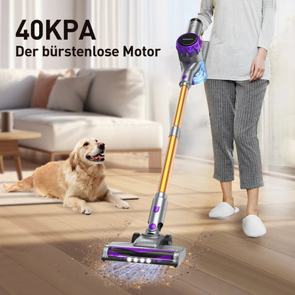 Wireless Vacuum Cleaner with Touchscreen