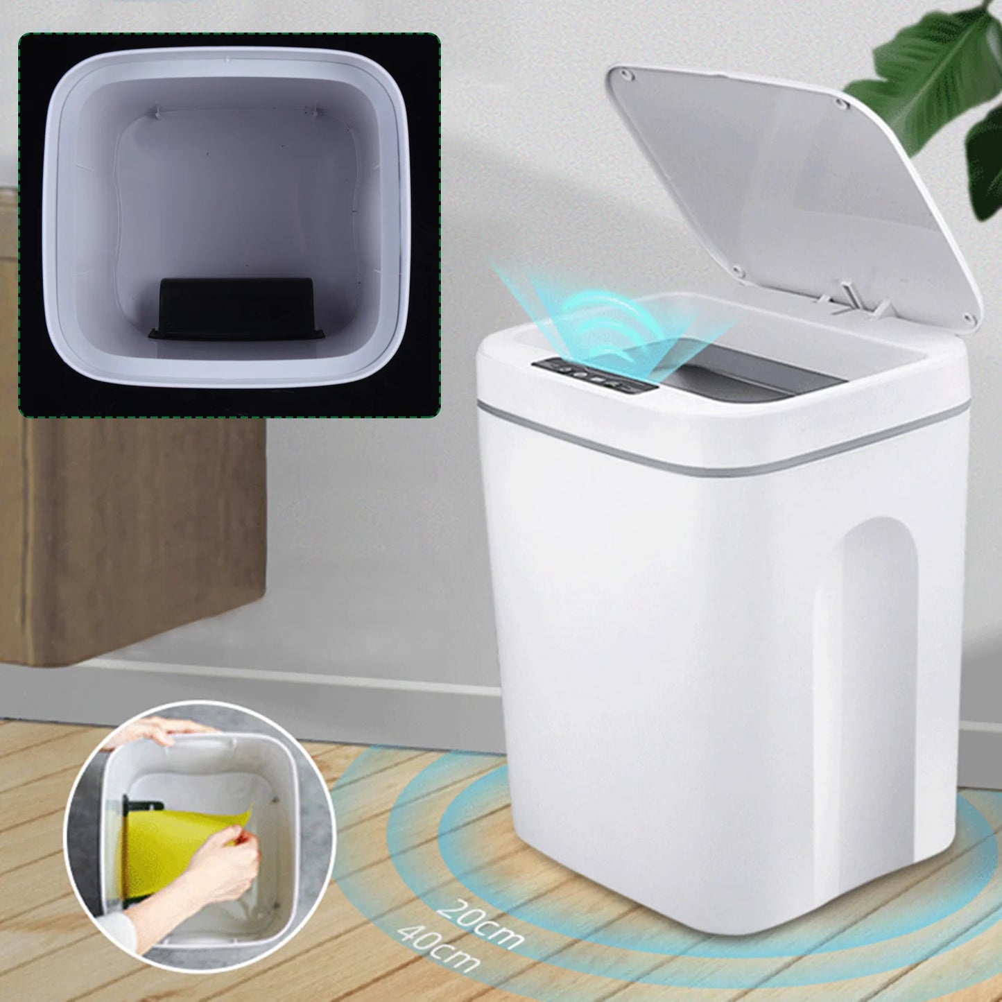 Automatic Touchless Intelligent Induction Trash Can