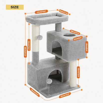 Cat Tower with 2 Big Condos