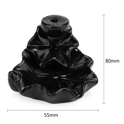 Waterfall Incense Cone Holder Decor