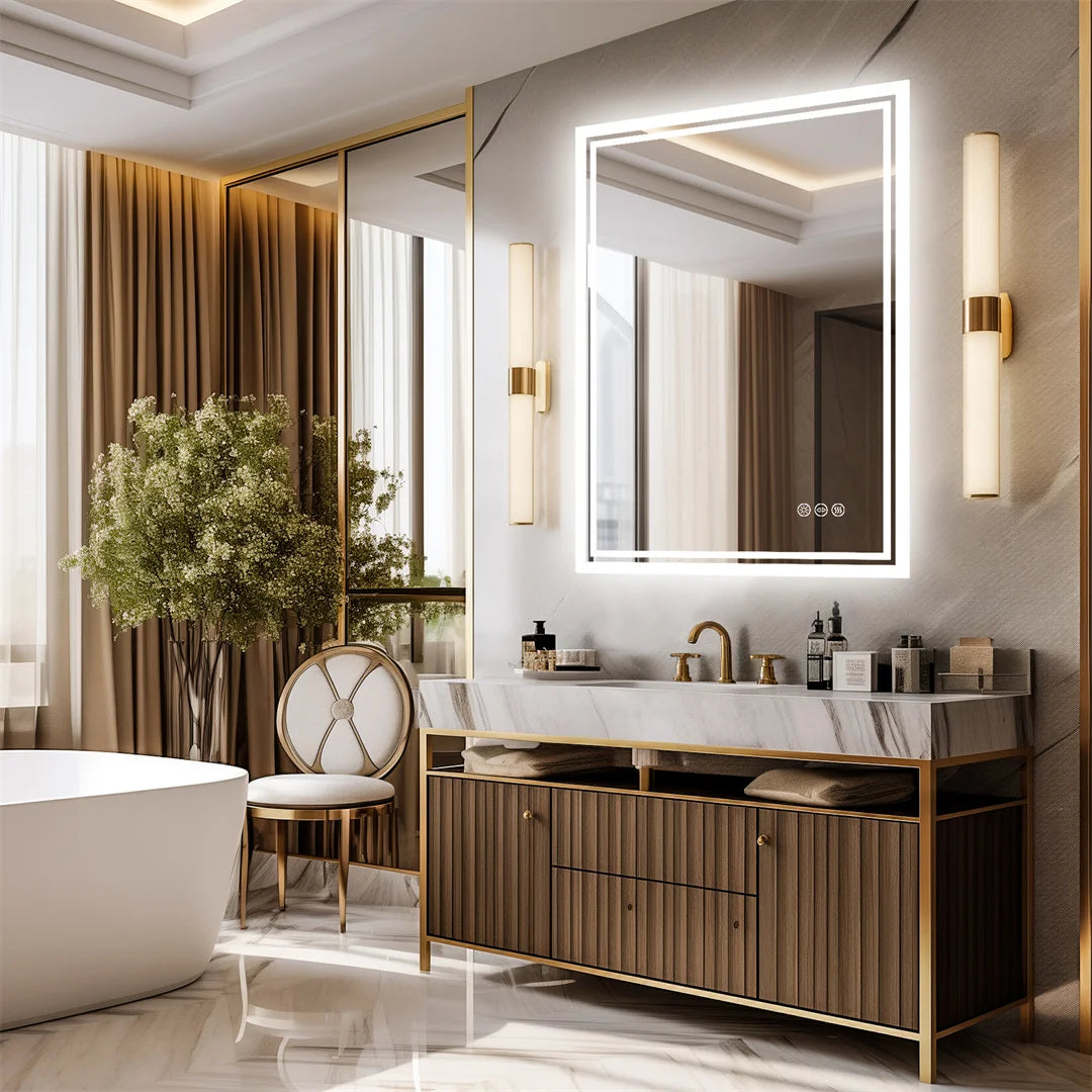 Illuminate Frameless LED Backlight Bathroom Mirror
