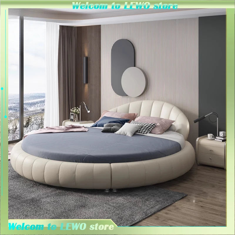 European Round Luxury Bed