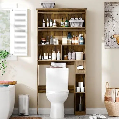 Over the Toilet Bathroom Storage Cabinet